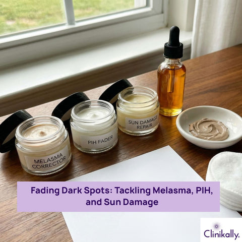 Fading Dark Spots: Tackling Melasma, PIH, and Sun Damage