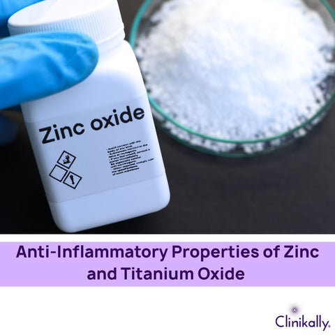 Anti-Inflammatory Properties of Zinc and Titanium Oxide