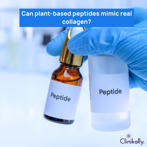 Can plant-based peptides mimic real collagen?
