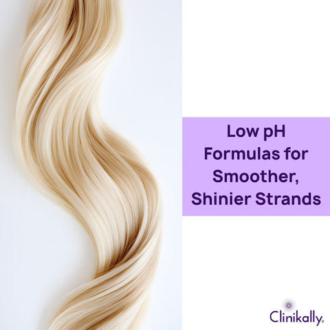 Low pH Formulas for Smoother, Shinier Strands