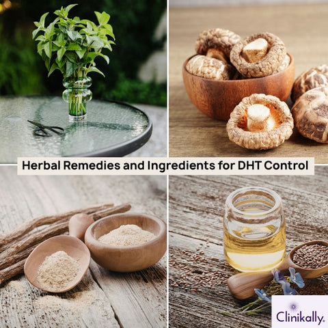 Herbal Remedies and Ingredients for DHT Control