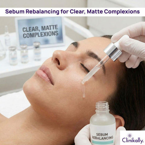 Sebum Rebalancing for Clear, Matte Complexions