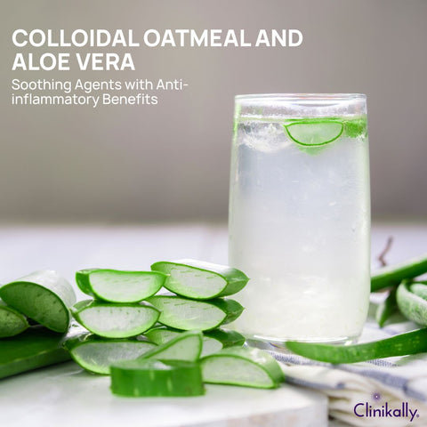 Colloidal Oatmeal and Aloe Vera: Soothing Agents with Anti-inflammatory Benefits