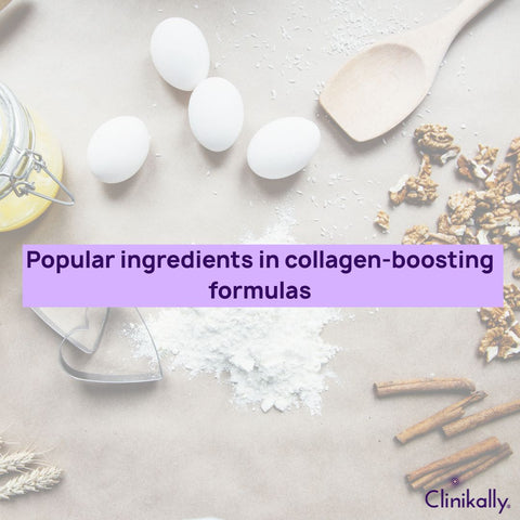 Popular ingredients in collagen-boosting formulas