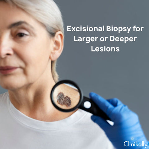 Excisional Biopsy for Larger or Deeper Lesions