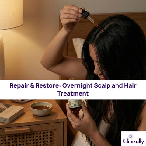 Repair &amp; Restore: Overnight Scalp and Hair Treatment