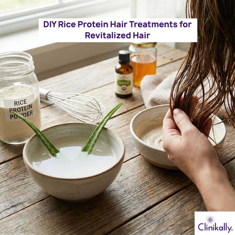 DIY Rice Protein Hair Treatments for Revitalized Hair