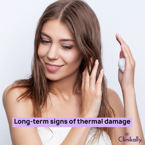 Long-term signs of thermal damage