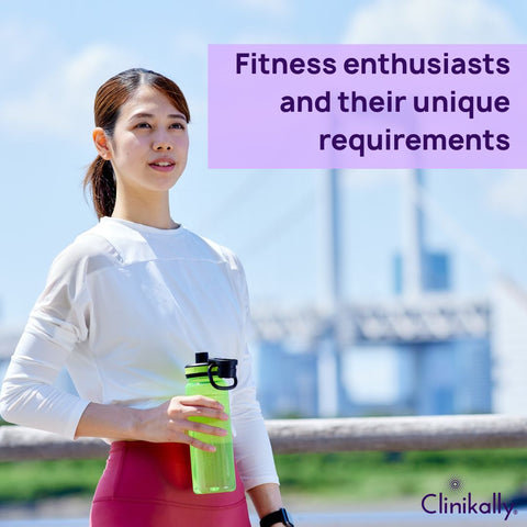 Fitness enthusiasts and their unique requirements