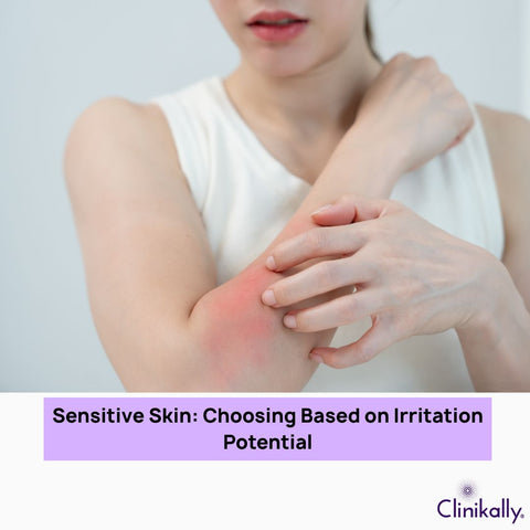 Sensitive Skin: Choosing Based on Irritation Potential