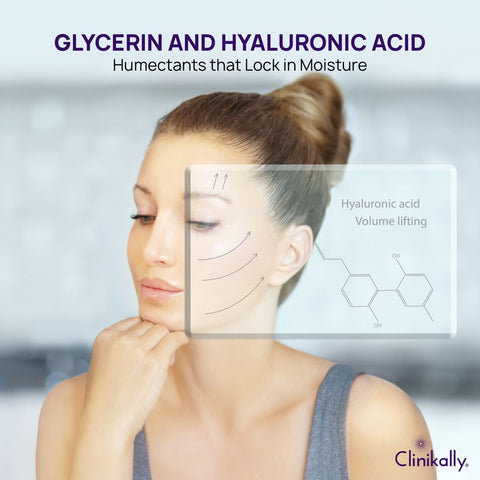 Glycerin and Hyaluronic Acid: Humectants that Lock in Moisture