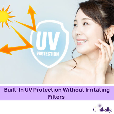 Built-In UV Protection Without Irritating Filters