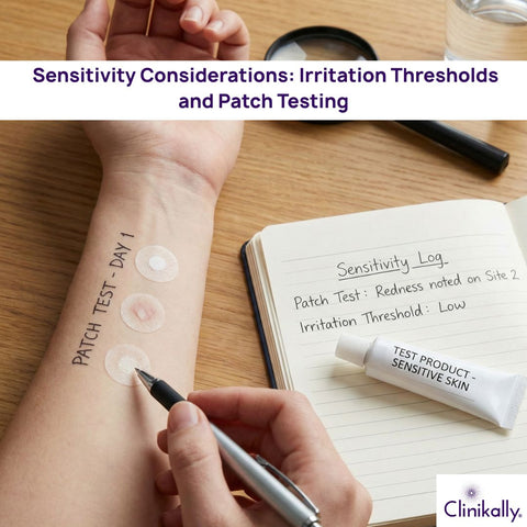 Sensitivity Considerations: Irritation Thresholds and Patch Testing