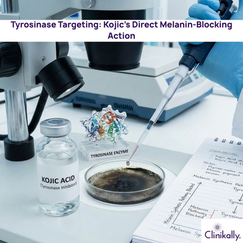 Tyrosinase Targeting: Kojic’s Direct Melanin‑Blocking Action