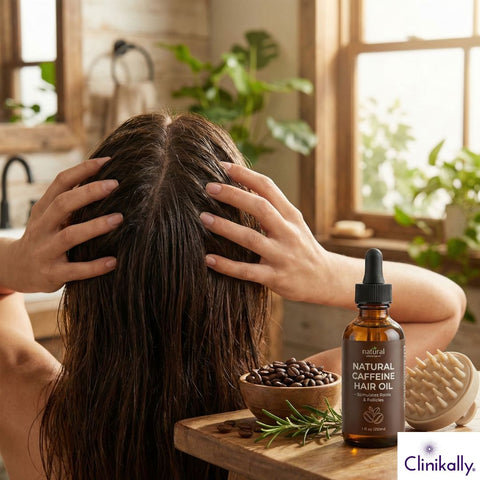 Natural Caffeine Content Stimulates Roots And Follicles