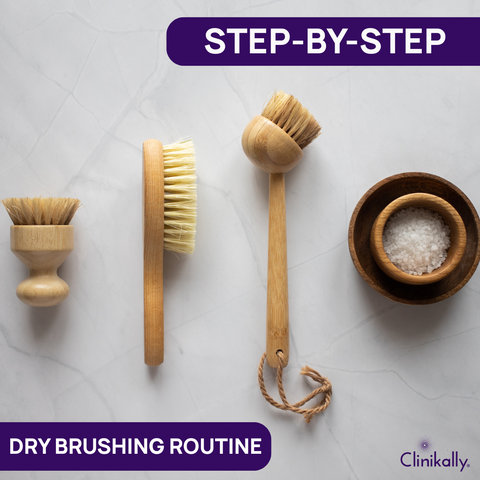 Step-by-Step Dry Brushing Routine