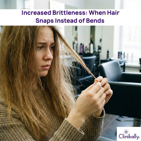 Increased Brittleness: When Hair Snaps Instead of Bends