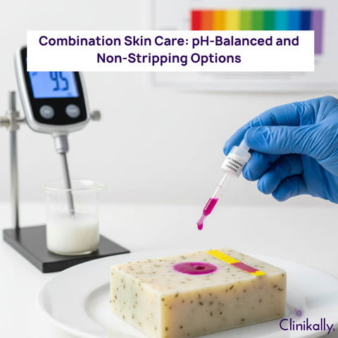 Combination Skin Care: pH-Balanced and Non-Stripping Options