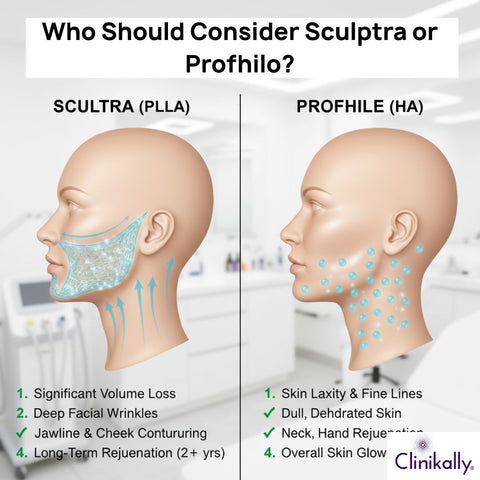 Who Should Consider Sculptra or Profhilo?