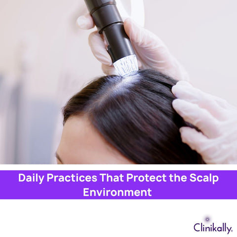 Daily Practices That Protect the Scalp Environment