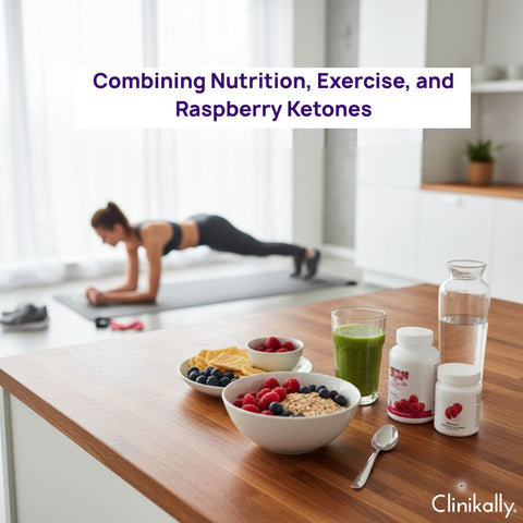 Combining Nutrition, Exercise, and Raspberry Ketones