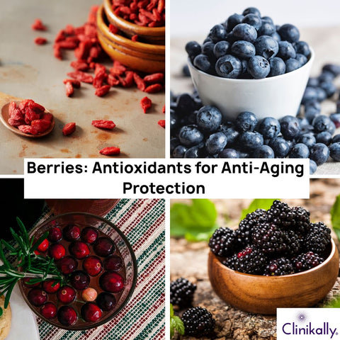 Berries: Antioxidants for Anti-Aging Protection