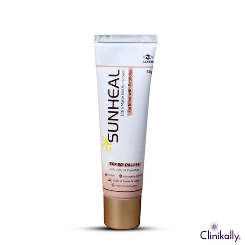 Sunheal Ultra Matte Gel Sunscreen SPF 50+ PA++++