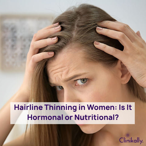 Hairline Thinning in Women: Is It Hormonal or Nutritional?