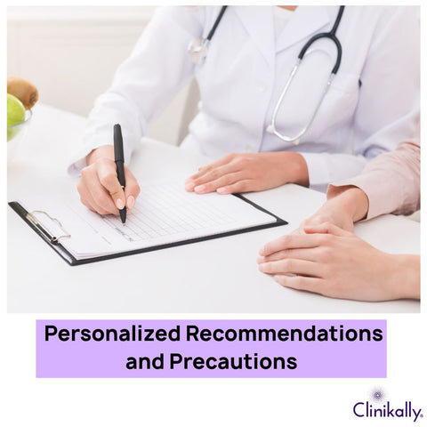 Personalized Recommendations and Precautions
