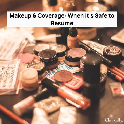 When to Resume Makeup After CoolPeel