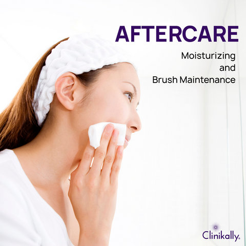 Aftercare: Moisturizing and Brush Maintenance
