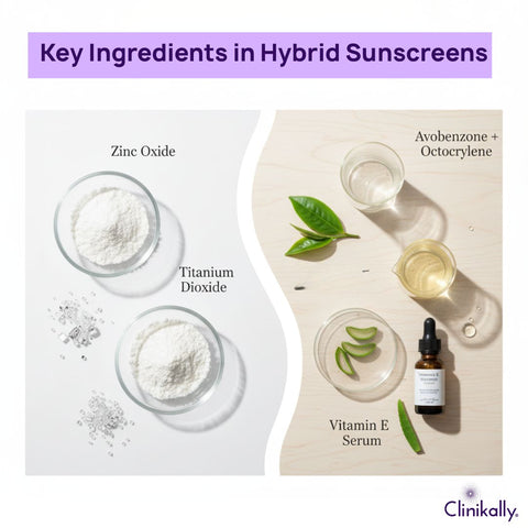 Key Ingredients in Hybrid Sunscreens