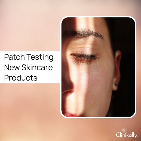 Patch Testing New Skincare Products