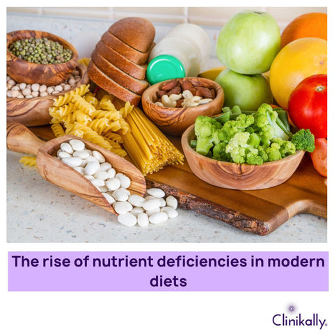 The rise of nutrient deficiencies in modern diets