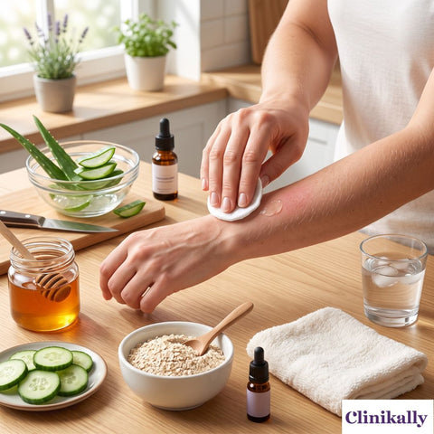 Natural remedies for inflamed skin