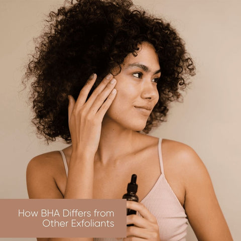 How BHA Differs from Other Exfoliants