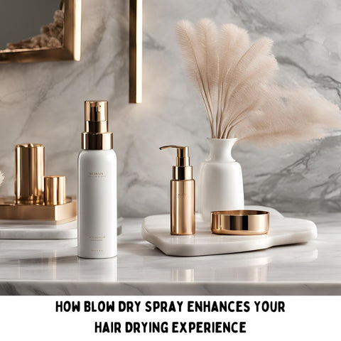 How Blow Dry Spray Enhances Your Hair Drying Experience