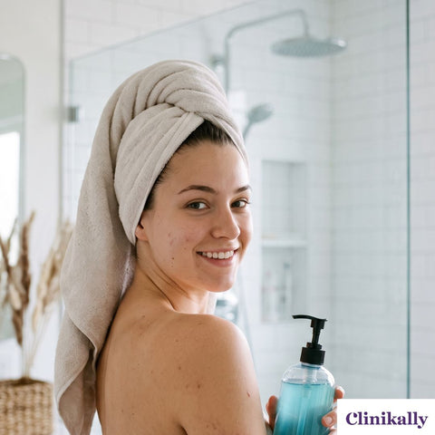 Body wash for oily skin and acne