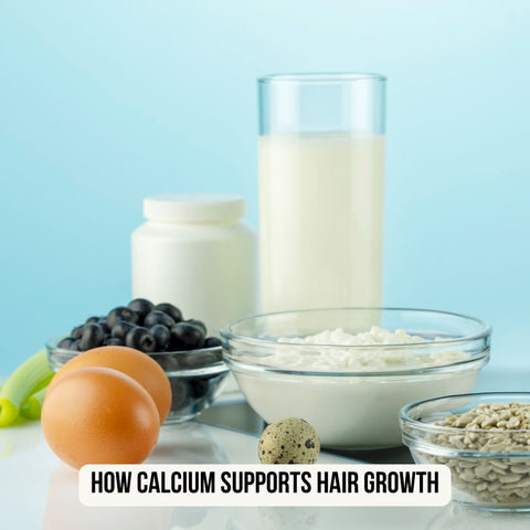 How Calcium Supports Hair Growth