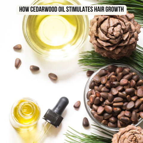 How Cedarwood Oil Stimulates Hair Growth