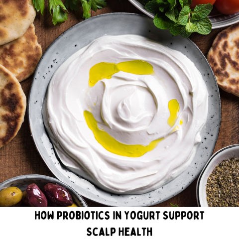 How Probiotics in Yogurt Support Scalp Health