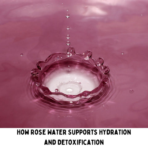 How Rose Water Supports Hydration and Detoxification