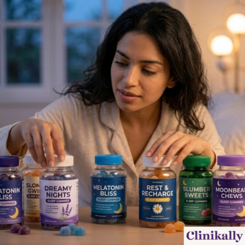 Magnesium supplements displayed with different formulations