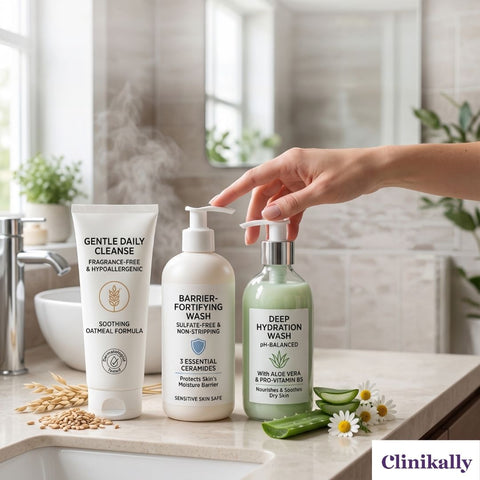 Gentle body washes for sensitive skin