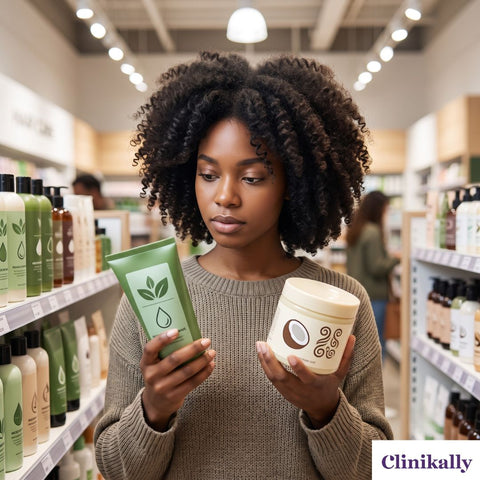 Comparing curly hair conditioners before buying