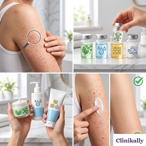 Keratosis pilaris cream and ingredients