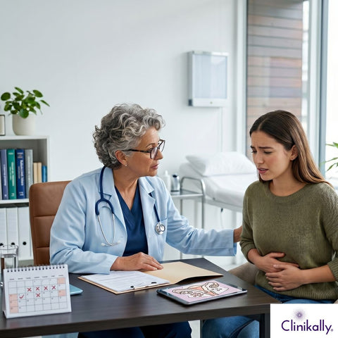 Doctor consultation for PMOS and irregular periods