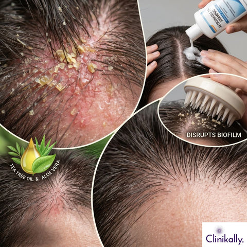 Malassezia scalp treatment routine