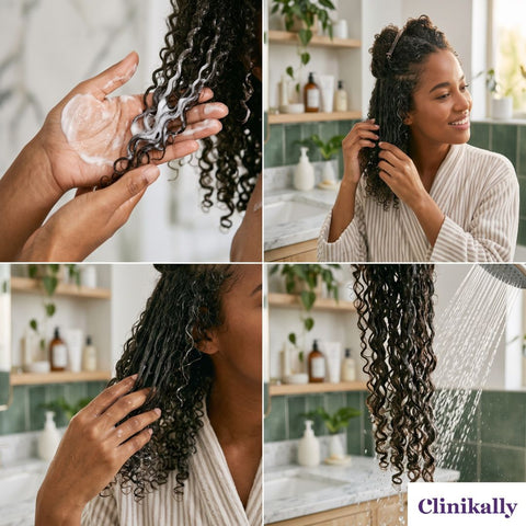 Step-by-step guide to conditioning curly hair
