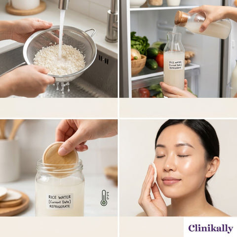 How to make rice water